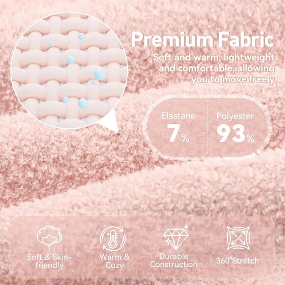 Super Soft&Warm Gifts for Women,Fluffy Fuzzy Socks,Cozy Socks Cloud Comfy -for H - Picture 2 of 6